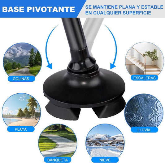 StepSafe® | Bastón de Apoyo Multifuncional